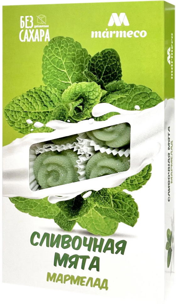  Мармелад без сахара  "Сливочная мята" 180г  в Ногинске