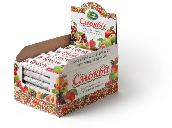 №2 Смоква Яблочно-сливовая (блок 30шт по 30г)  в Ногинске